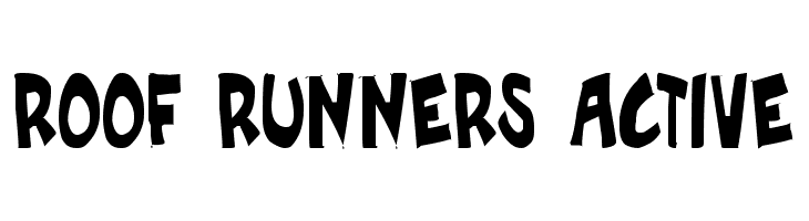 Roof runners active  Descarca Fonturi Gratis