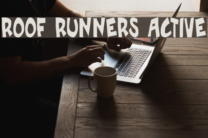 Roof runners active Example 2