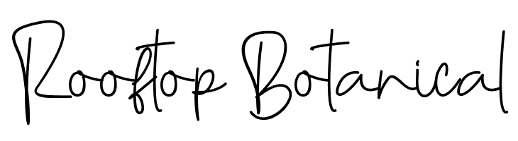 Rooftop Botanical  baixar fontes gratis