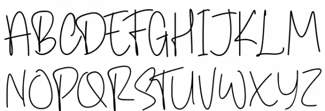 Rooftop Botanical Caratteri MAIUSCOLE