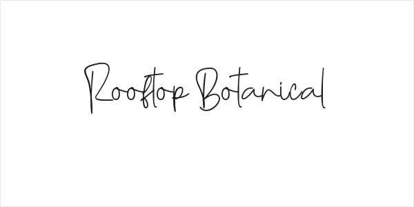 Rooftop Botanical Logo