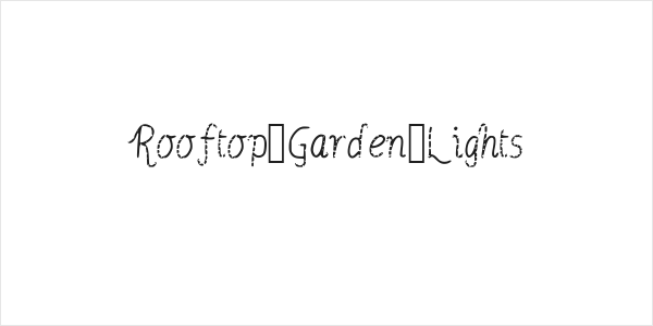 Rooftop_Garden_Lights Logo