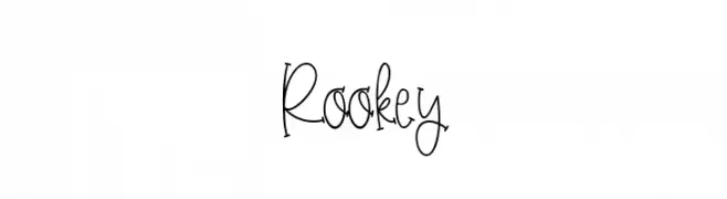 Rookey  Frei Schriftart Herunterladen