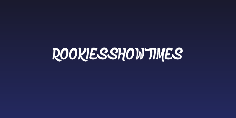 RookiesShowtimes Social Header