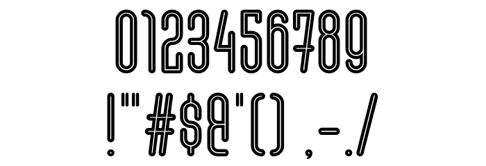 Rookworst Font OTHER CHARS