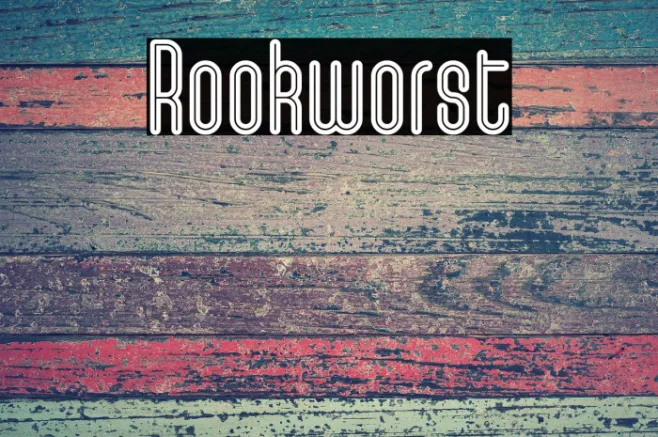 Rookworst Example 2