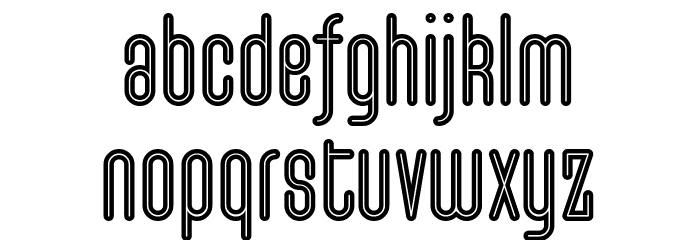 Rookworst Font LOWERCASE