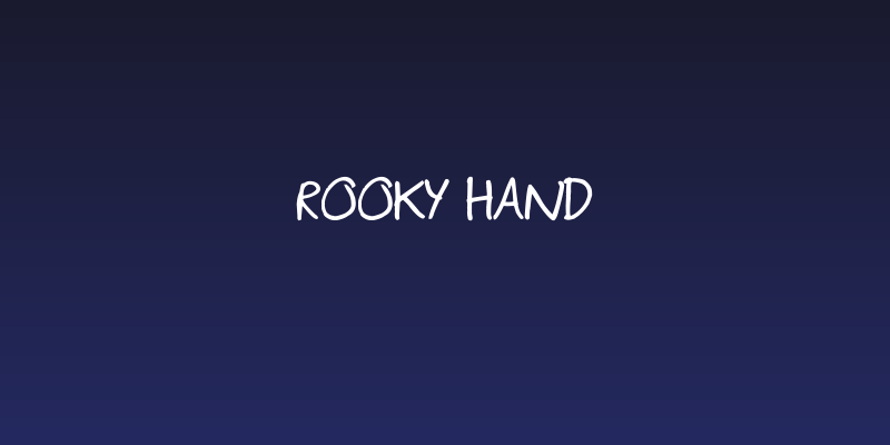 Rooky Hand Social Header
