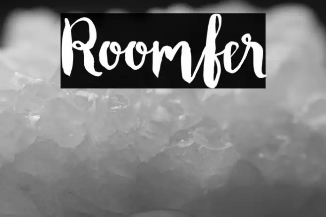 Roomfer Font examples