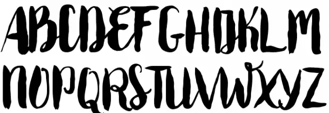 Roomfer Font Litere mari