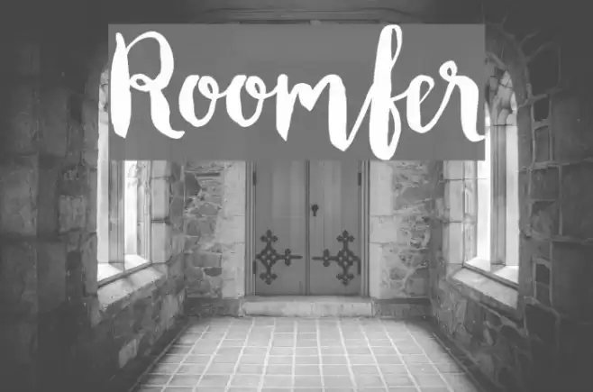 Roomfer Font examples