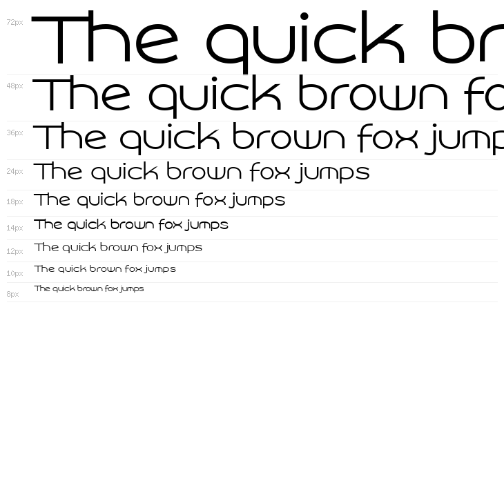 Roona Sans Light PERSONAL Waterfall