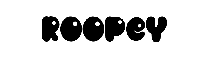 Roopey  font caratteri gratis