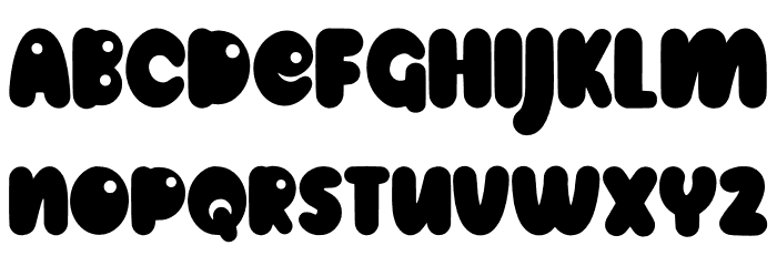 Roopey Font Litere mici