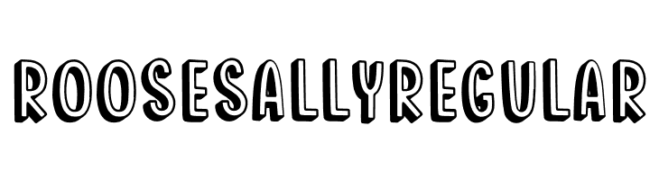 RooseSallyRegular  Frei Schriftart Herunterladen