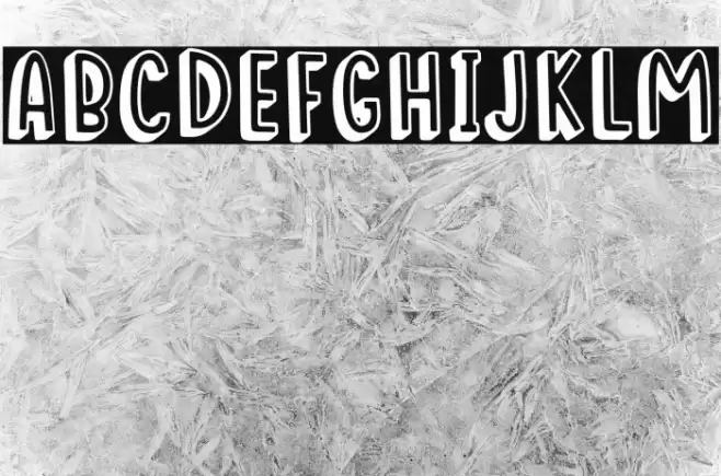 RooseSallyRegular Шрифта examples