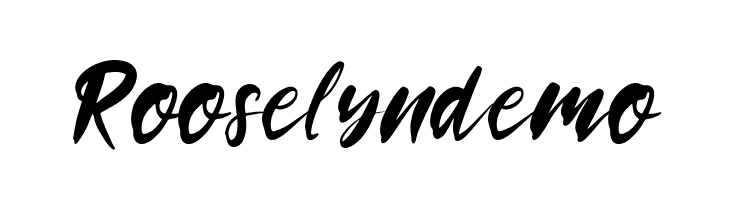 Rooselyndemo  font caratteri gratis