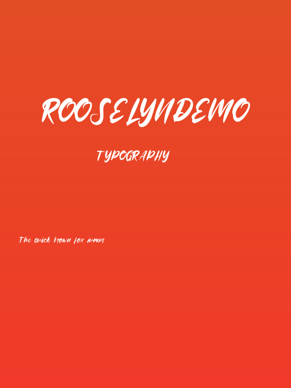 Rooselyndemo Poster