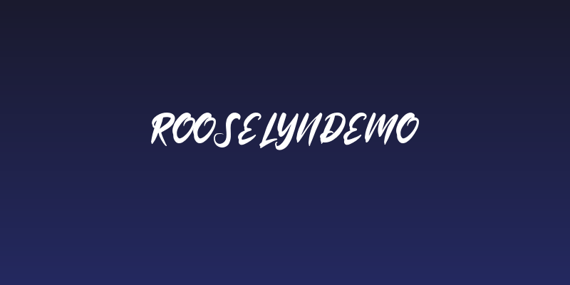 Rooselyndemo Social Header