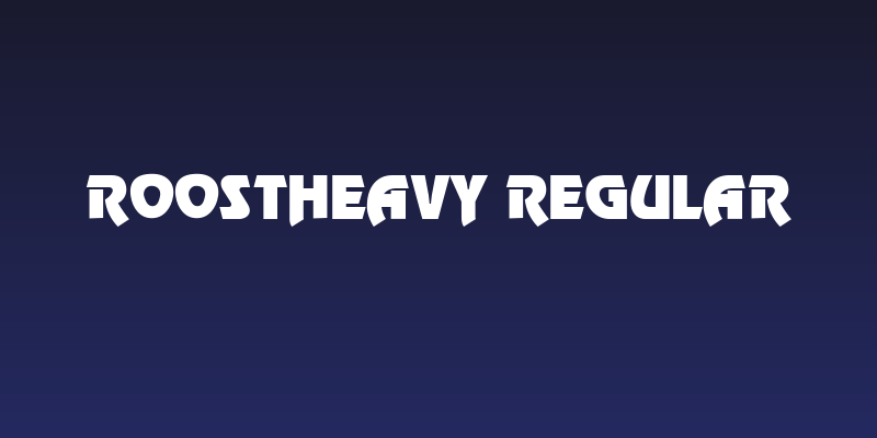 RoostHeavy Regular Social Header