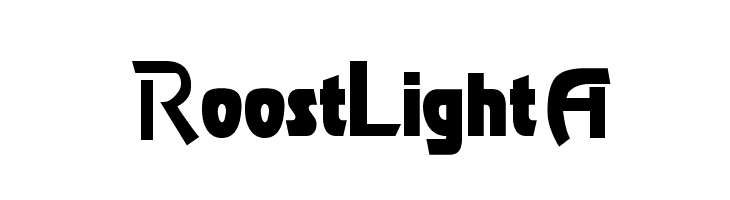 RoostLightA  免费字体下载