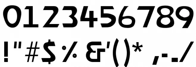 RoostLightA Font OTHER CHARS