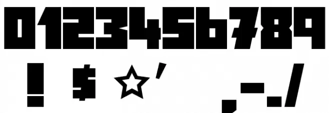 Rooster Serif Font OTHER CHARS