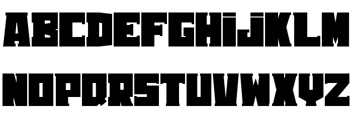 Rooster Serif Font LOWERCASE