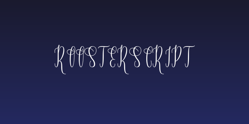 RoosterScript Social Header