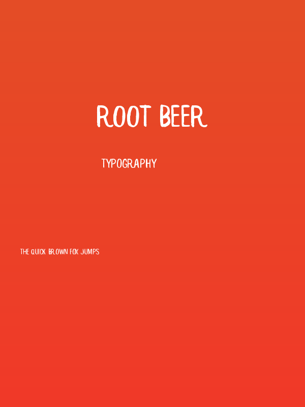 Root Beer Poster