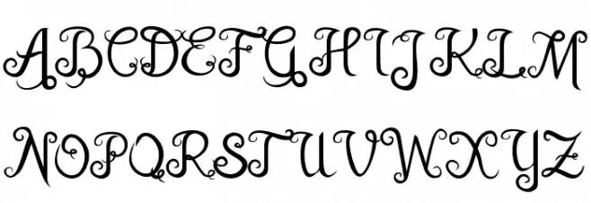 Root Of Life 字体 大写