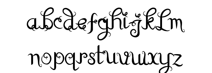Root Of Life Font LOWERCASE
