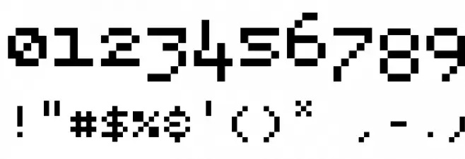 RootSquare フォント その他の文字