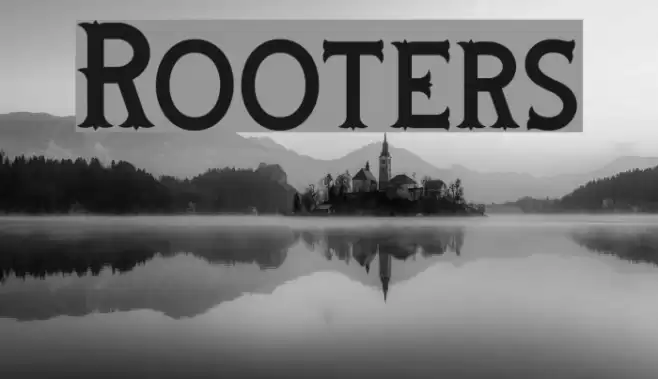 Rooters Font examples