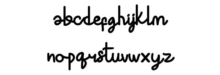 Rootes Font LOWERCASE