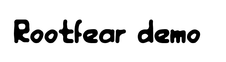 Rootfear (demo)  font caratteri gratis