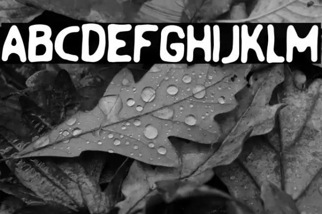 Rootfear (demo) Font examples