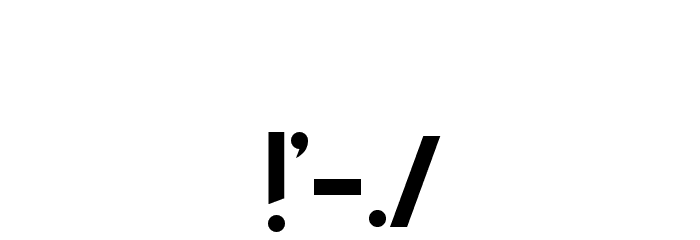 Rootle Bold Font OTHER CHARS