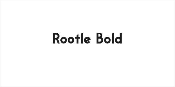 Rootle Bold Logo