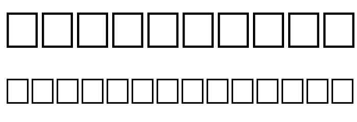 Roots Regular Font OTHER CHARS