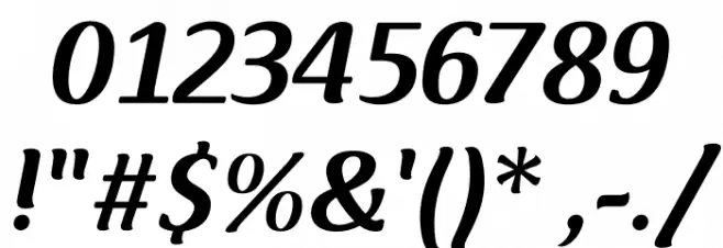 Roots Regular Font OTHER CHARS