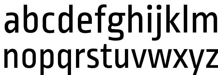 Ropa Sans Regular 字体 小写