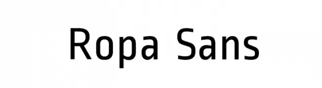 Ropa Sans  baixar fontes gratis
