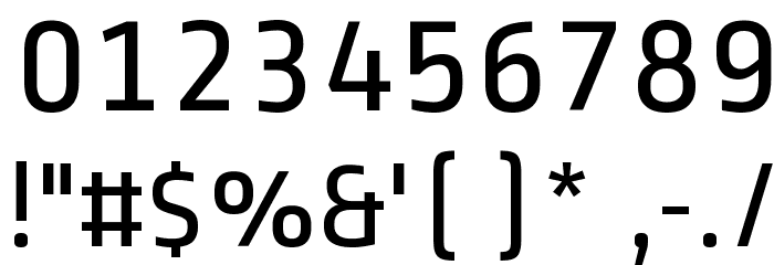 Ropa Sans Font OTHER CHARS