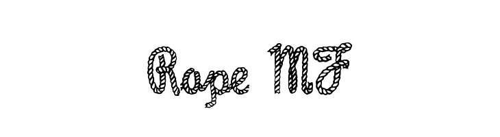 Rope MF  baixar fontes gratis