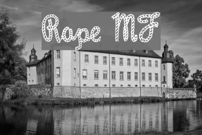 Rope MF Font examples
