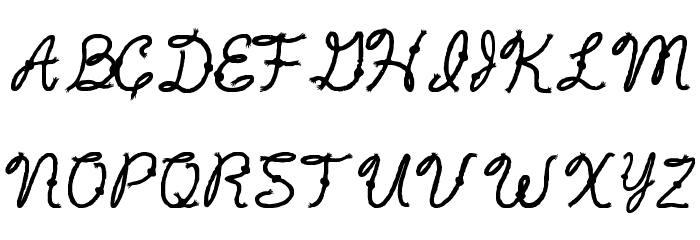 Rope5 Font LOWERCASE