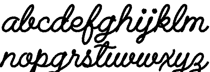 Ropest Black PERSONAL USE ONLY Font LOWERCASE