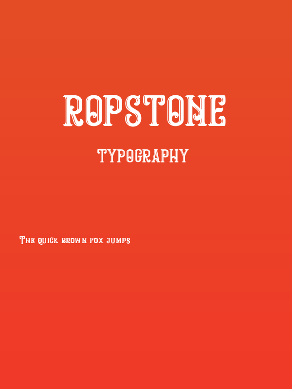 Ropstone Poster