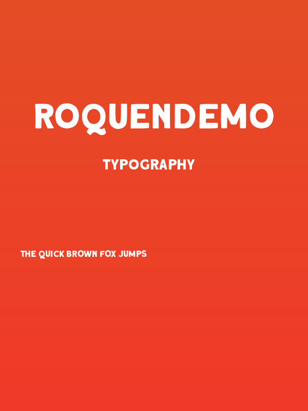 RoquenDEMO Poster